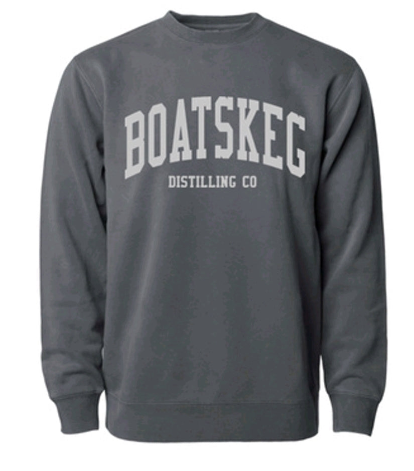 Boatskeg Charcoal Crewneck